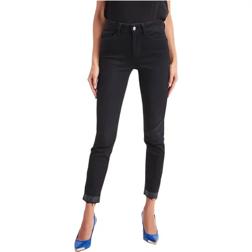 Schwarze Skinny Jeans , Damen, Größe: W26 - Liu Jo - Modalova