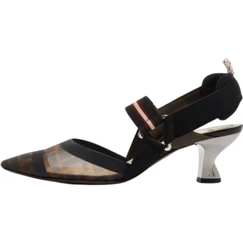 Pre-owned Fabric heels , female, Sizes: 4 UK - Fendi Vintage - Modalova