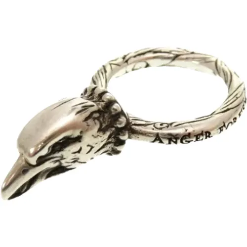 Pre-owned Jewellery, female, , Size: ONE SIZE Pre-owned Silver rings - Gucci Vintage - Modalova