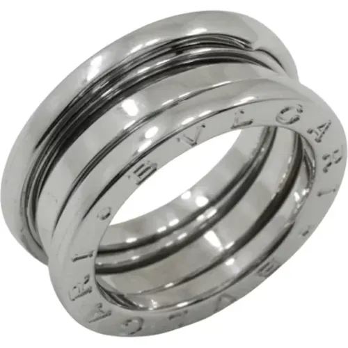 Pre-owned Jewellery, female, , Size: ONE SIZE Pre-owned Silver rings - Bvlgari Vintage - Modalova