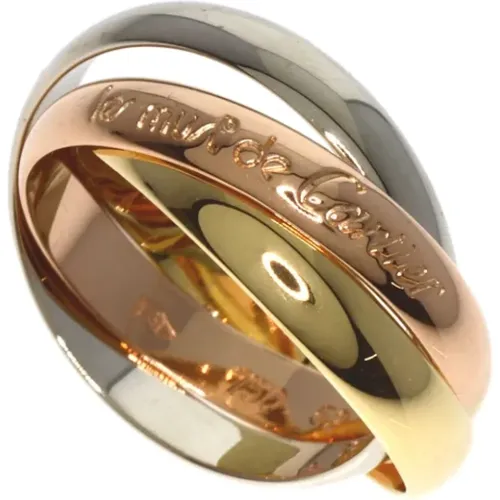 Pre-owned Jewellery, female, , Size: ONE SIZE Pre-owned Gold rings - Cartier Vintage - Modalova