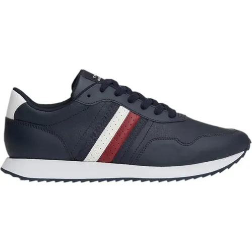 Sneakers, male, , Size: 10 US Low-Top Sneakers - Tommy Hilfiger - Modalova