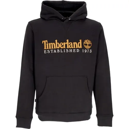 Hoodies, male, , Size: S Vintage Hoodie with 1973 Logo - Timberland - Modalova