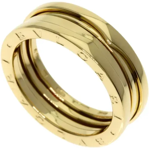 Pre-owned Jewellery, female, , Size: ONE SIZE Pre-owned Gold rings - Bvlgari Vintage - Modalova