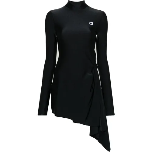 Asymmetric Midi Dress , female, Sizes: XS - Coperni - Modalova