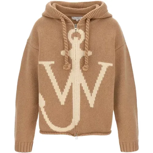 Anchor Reißverschluss Hoodie - JW Anderson - Modalova