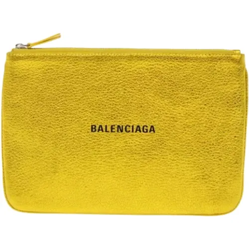 Pre-owned Clutches, female, , Size: ONE SIZE Pre-owned Leather balenciaga-bags - Balenciaga Vintage - Modalova