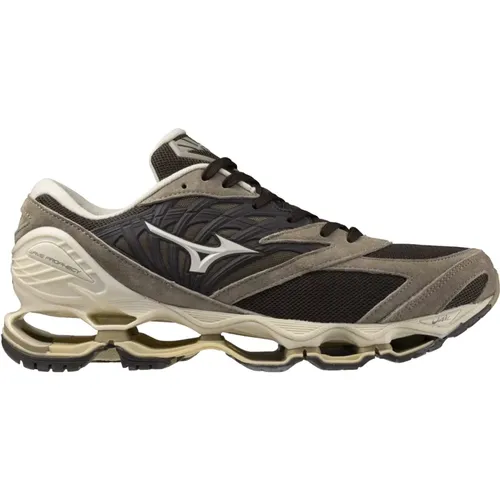 Sneakers, male, , Size: 9 US Grey Sneakers Wave Prophecy LS Shoes - Mizuno - Modalova