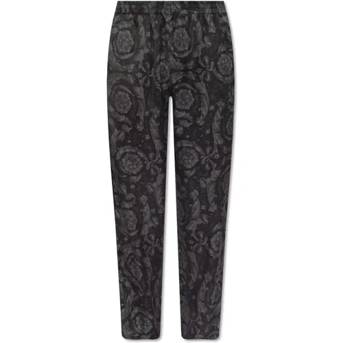 Pyjamas, male, , Size: 2XL Pyjama trousers - Versace - Modalova