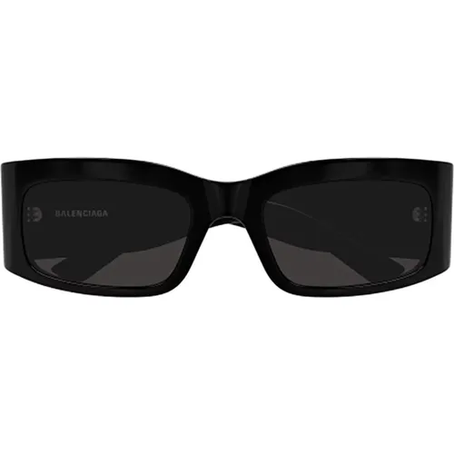 Schwarze Sonnenbrille für Frauen - Balenciaga - Modalova