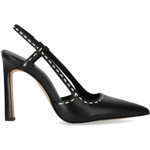 Pumps, female, , Size: 5 US Leather Slingback Pump - Michael Kors - Modalova