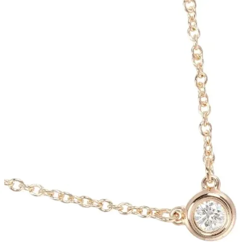 Pre-owned Jewellery, female, , Size: ONE SIZE Pre-owned Gold necklaces - Tiffany & Co. Pre-owned - Modalova