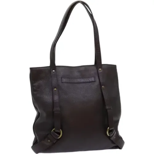 Pre-owned Leather totes , female, Sizes: ONE SIZE - Burberry Vintage - Modalova