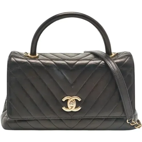 Pre-owned Leather chanel-bags , female, Sizes: ONE SIZE - Chanel Vintage - Modalova