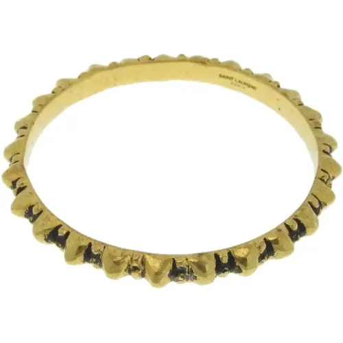 Pre-owned Jewellery, female, , Size: ONE SIZE Pre-owned Metal bracelets - Yves Saint Laurent Vintage - Modalova