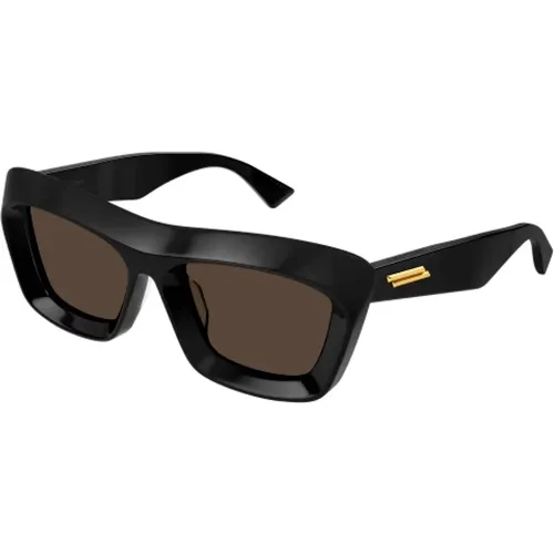 Bold Rectangle ‘ Bv1283S’ Sunglasses / , female, Sizes: M - Bottega Veneta - Modalova