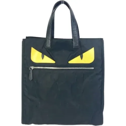 Pre-owned Tote Bags, male, , Size: ONE SIZE Pre-owned Fabric fendi-bags - Fendi Vintage - Modalova