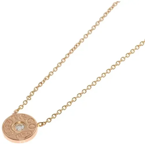 Pre-owned Jewellery, female, , Size: ONE SIZE Pre-owned Rose Gold necklaces - Tiffany & Co. Pre-owned - Modalova