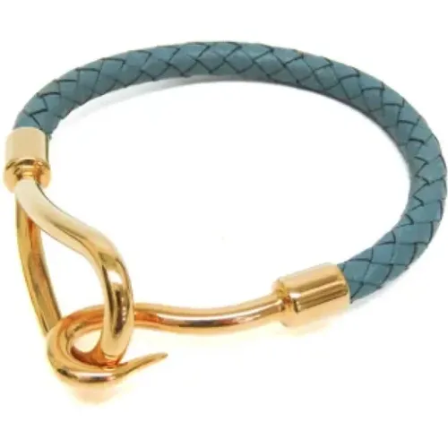 Pre-owned Jewellery, female, , Size: ONE SIZE Pre-owned Leather bracelets - Hermès Vintage - Modalova