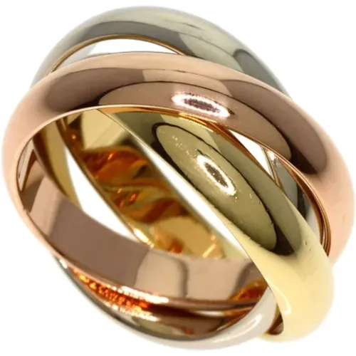 Pre-owned Gold rings , female, Sizes: ONE SIZE - Cartier Vintage - Modalova