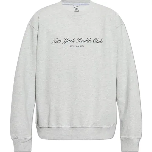 Sweatshirts, unisex, , Size: XL Sweatshirt from the NY Health Club collection - Sporty & Rich - Modalova