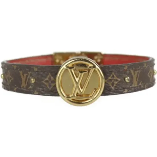 Pre-owned Canvas bracelets , female, Sizes: ONE SIZE - Louis Vuitton Vintage - Modalova