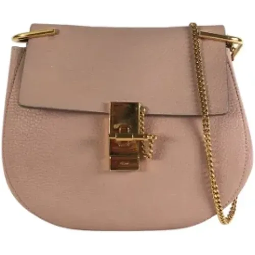 Pre-owned Cross Body Bags, female, , Size: ONE SIZE Pre-owned Leather shoulder-bags - Chloé Pre-owned - Modalova