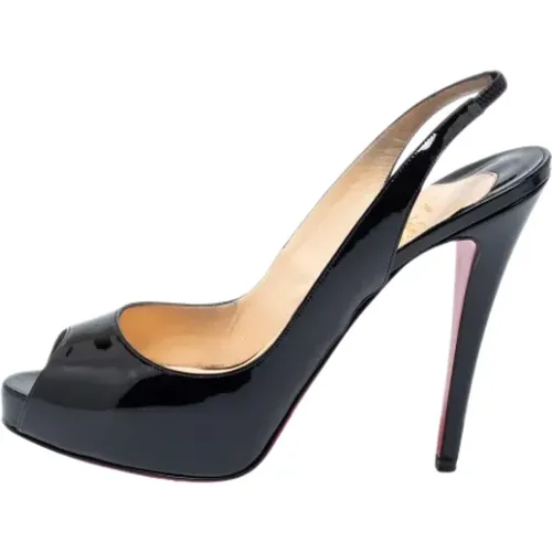 Pre-owned Pumps, female, , Size: 10 US Pre-owned Leather sandals - Christian Louboutin Pre-owned - Modalova