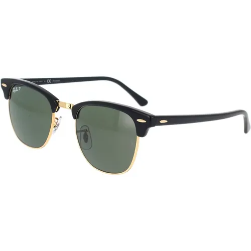 Klassische Clubmaster Polarisierte Sonnenbrille , unisex, Größe: 51 MM - Ray-Ban - Modalova