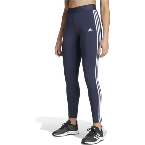 Damen 3-Streifen Leggings , Damen, Größe: M - Adidas - Modalova