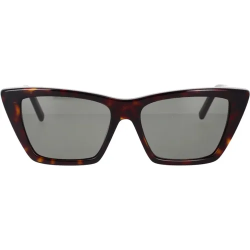 Bestseller Damen Sonnenbrille SL 276 Mica 033 , Damen, Größe: 53 MM - Saint Laurent - Modalova