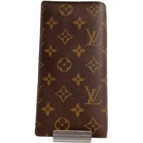 Pre-owned Wallets, female, , Size: ONE SIZE Pre-owned Canvas wallets - Louis Vuitton Vintage - Modalova