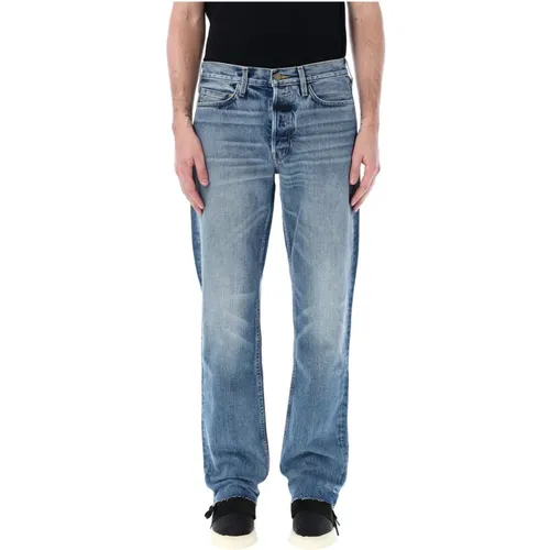 Men's Clothing Jeans Indigo Ss24 , male, Sizes: W31, W33 - Fear Of God - Modalova