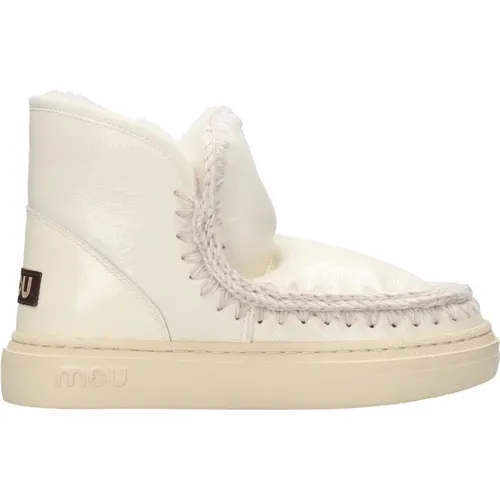 Eskimo Sneaker Bold Glitter Logo , female, Sizes: 7 UK, 6 UK, 5 UK, 4 UK, 3 UK - Mou - Modalova