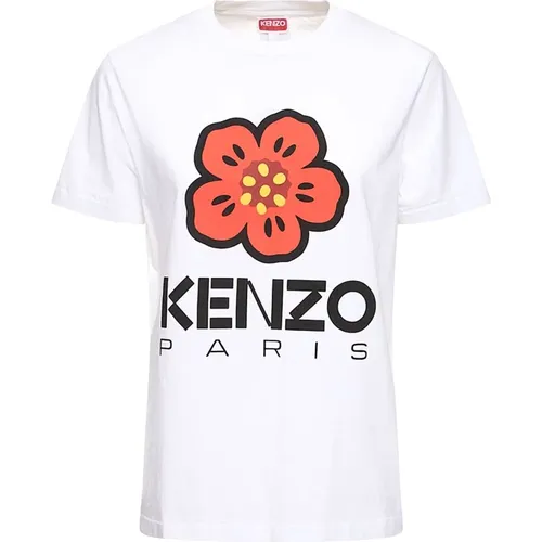 Casual Cotton Tee Shirt , female, Sizes: XS - Kenzo - Modalova