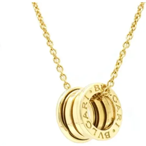 Pre-owned Jewellery, female, , Size: ONE SIZE Pre-owned Metal necklaces - Bvlgari Vintage - Modalova