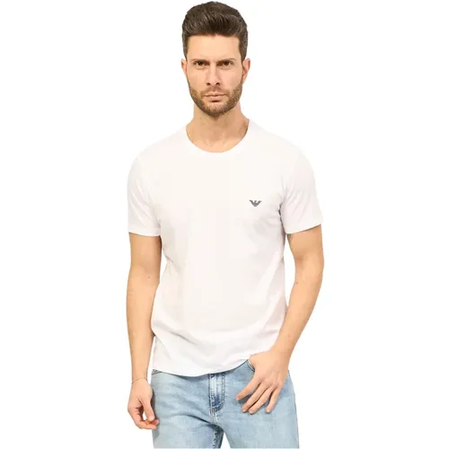 T-Shirts , male, Sizes: L, 2XL, XL, S - Emporio Armani EA7 - Modalova