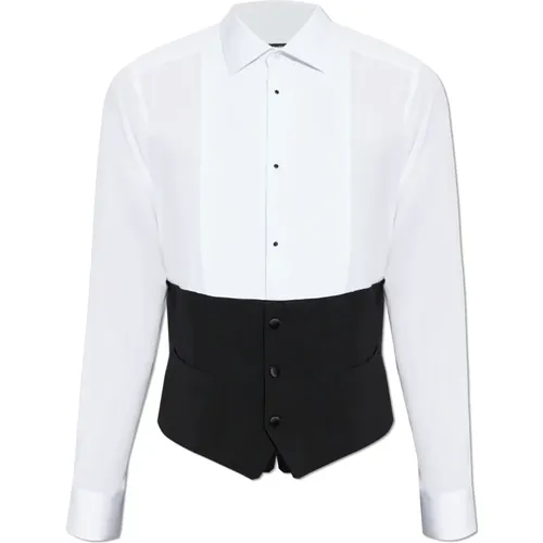 Formal Shirts, male, , Size: L Tuxedo shirt - Dolce & Gabbana - Modalova