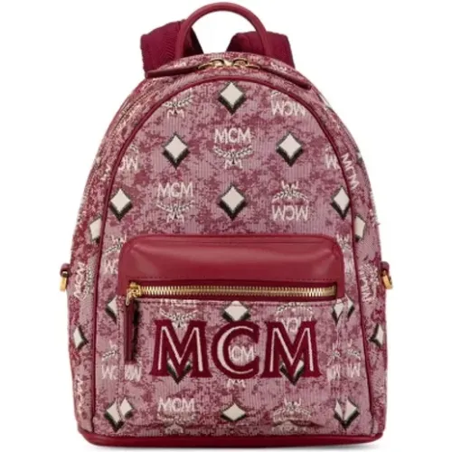 Pre-owned Backpacks, female, , Size: ONE SIZE Pre-owned Fabric backpacks - MCM Pre-owned - Modalova