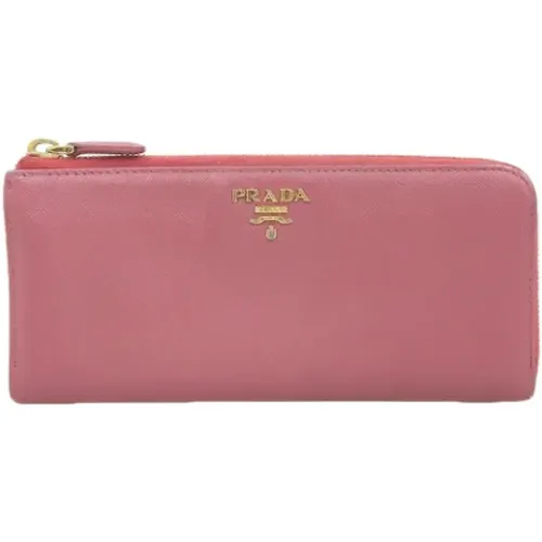 Pre-owned Leather wallets , female, Sizes: ONE SIZE - Prada Vintage - Modalova