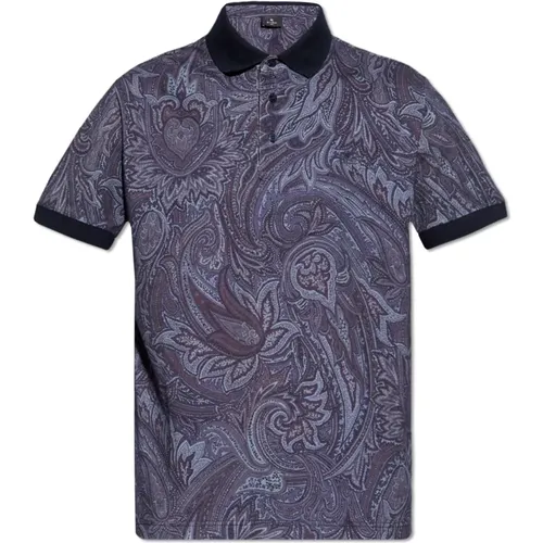 Bedrucktes Poloshirt , Herren, Größe: S - ETRO - Modalova