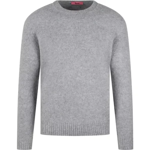 Lambswool Rundhals Pullover Fw24 , Herren, Größe: XL - Drumohr - Modalova