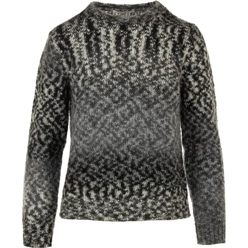 Grauer Pullover Girocollo Stil - Kangra - Modalova