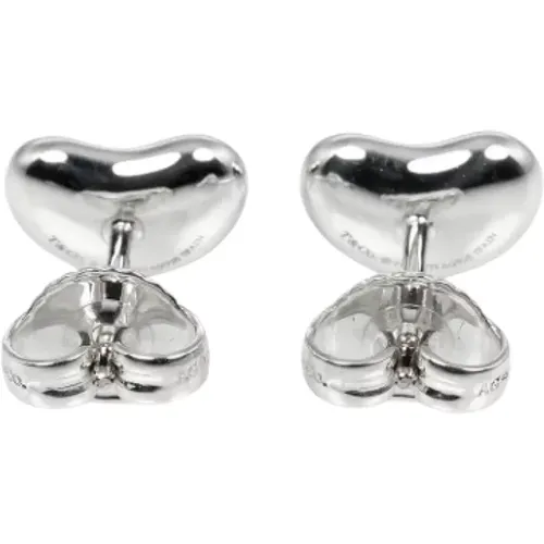 Pre-owned Jewellery, female, , Size: ONE SIZE Pre-owned Silver earrings - Tiffany & Co. Pre-owned - Modalova