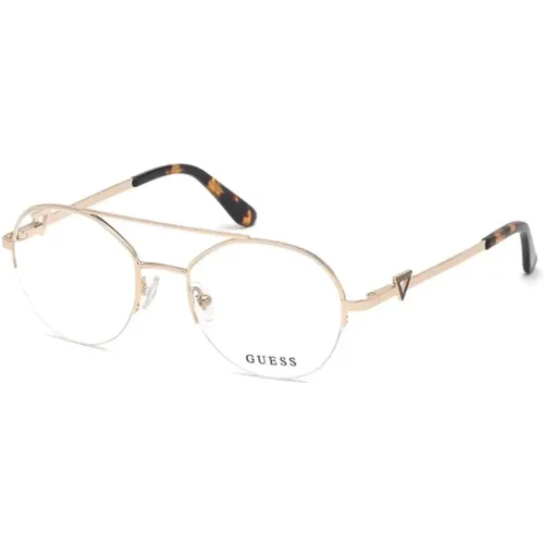 Geometric Glasses for Women , female, Sizes: 50 MM - Guess - Modalova