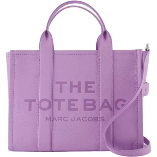 Tote Bags, female, , Size: ONE SIZE Leather Medium Tote Bag - Marc Jacobs - Modalova