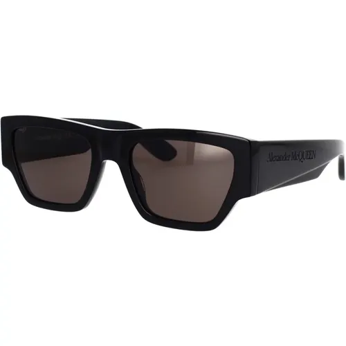 Rock-inspired Vintage Sunglasses , male, Sizes: 55 MM - alexander mcqueen - Modalova