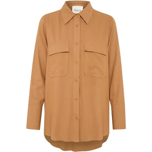 Diasmw Shirt Bluser Dijon , female, Sizes: XS - My Essential Wardrobe - Modalova
