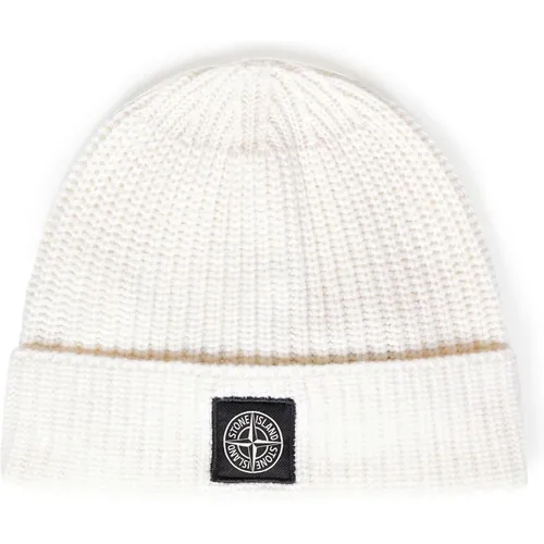 Beanie Hat Accessories Aw24 , male, Sizes: ONE SIZE - Stone Island - Modalova