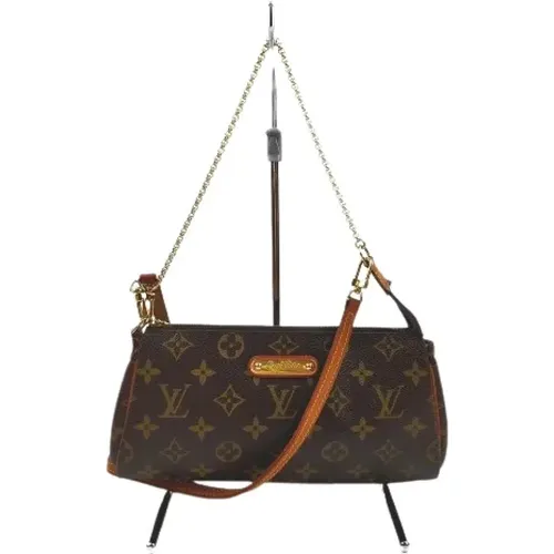 Pre-owned Shoulder Bags, female, , Size: ONE SIZE Pre-owned Canvas Shoulder Bag - Louis Vuitton Vintage - Modalova